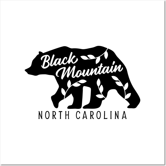Black Mountain North Carolina Tourist Souvenir Wall Art by carolinafound